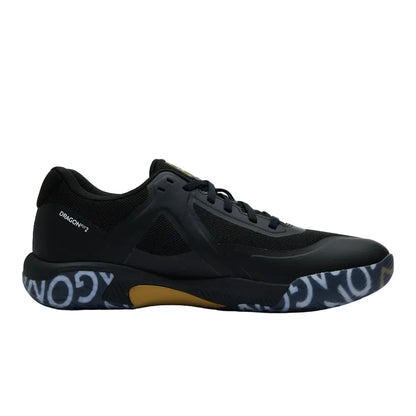 Kanso DragonFly 2 Men's Indoor Shoe (Black/Gold) - RacquetGuys.ca