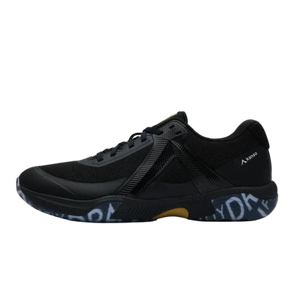 Kanso DragonFly 2 Men's Indoor Shoe (Black/Gold) - RacquetGuys.ca