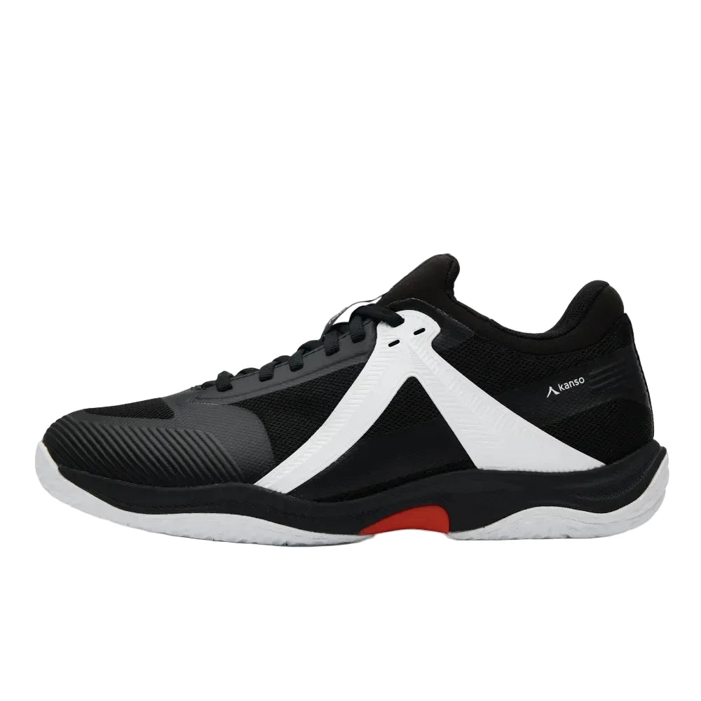 Kanso EQ ID Men's Indoor Shoe (Black/White) - RacquetGuys.ca