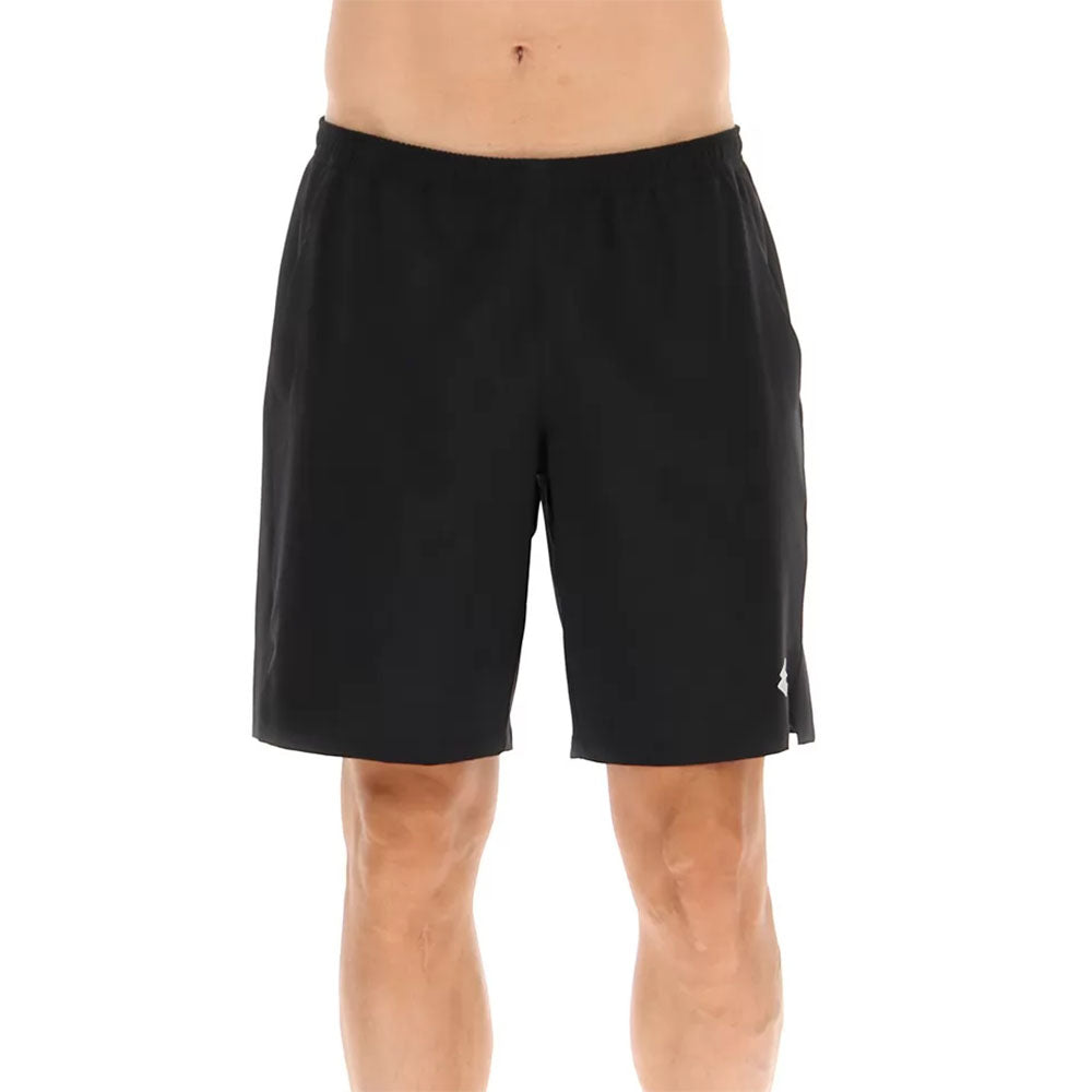 Lotto Men's Top II 9-inch Short (Black) - RacquetGuys.ca