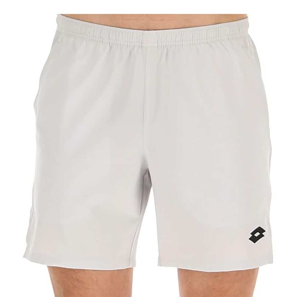 Lotto Men's Top II Short 7-Inch (Bright White) - RacquetGuys.ca