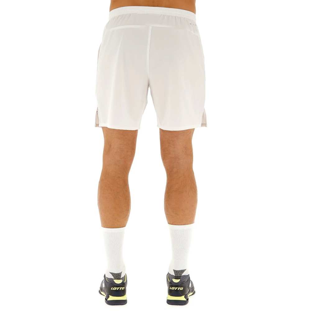 Lotto Men's Top II Short 7-Inch (Bright White) - RacquetGuys.ca