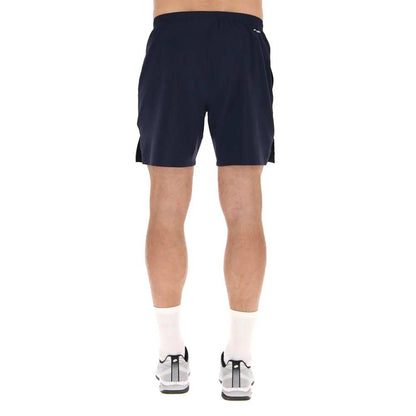 Lotto Men's Top II Short 7-Inch (Navy BLue) - RacquetGuys.ca