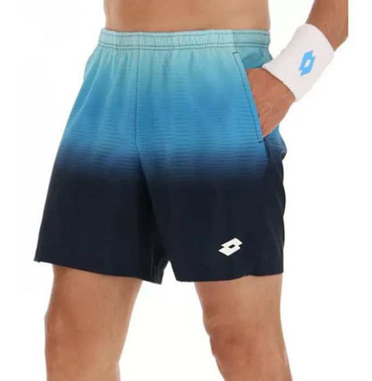 Lotto Men's Top IV Short 7-Inch (Blue/Navy Blue) - RacquetGuys.ca