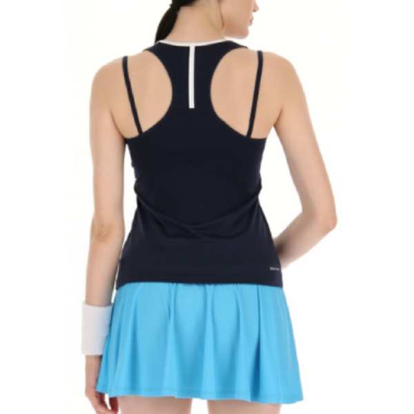 Lotto Women's Top IV Tank Top (Blue Toll/Navy Blue) - RacquetGuys.ca