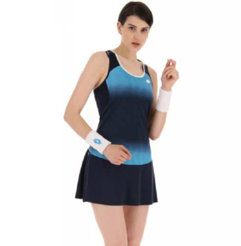 Lotto Women's Top IV Dress (Blue Toll/Navy Blue) - RacquetGuys.ca