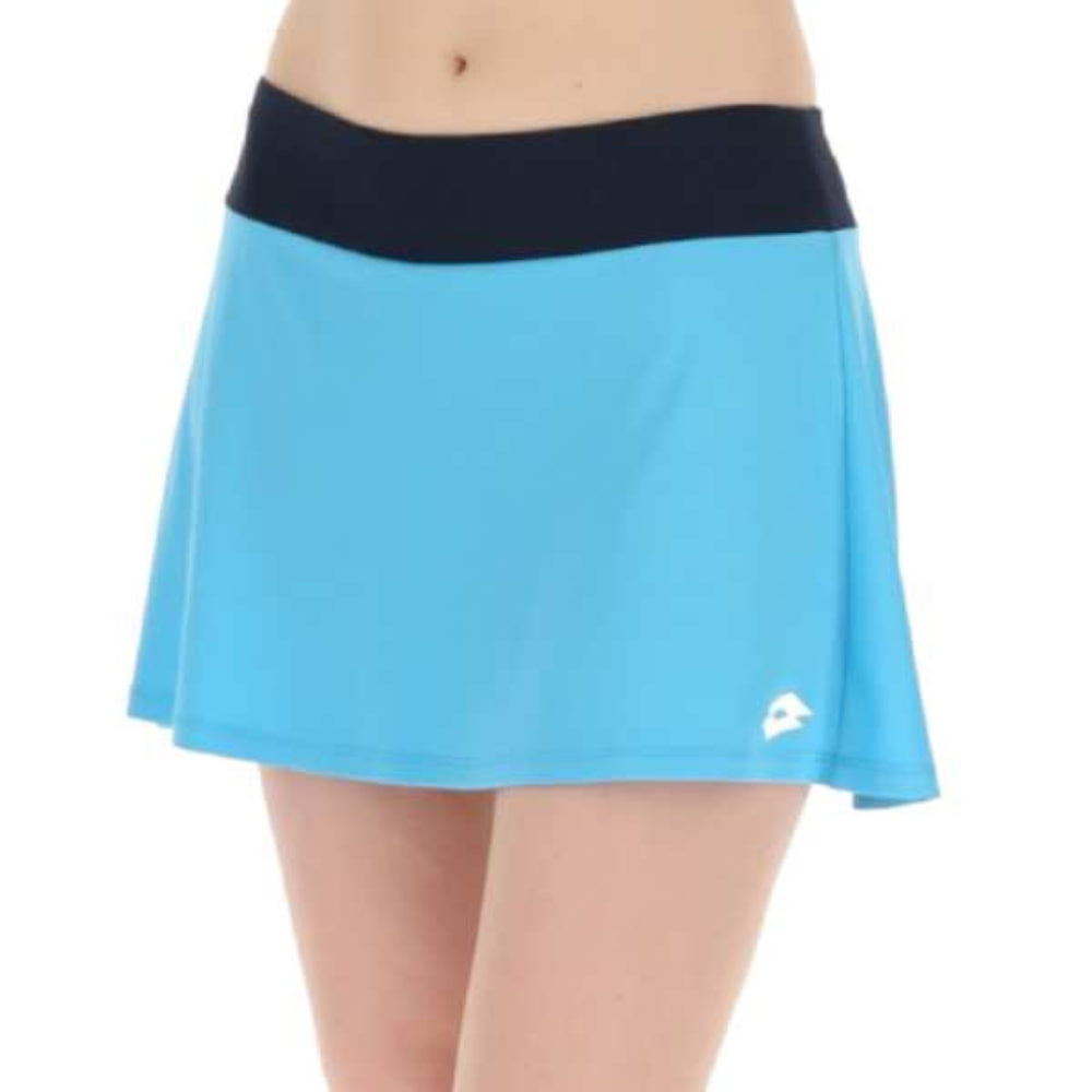 Lotto Women's Top IV Skirt (Blue Toll/Navy Blue) - RacquetGuys.ca