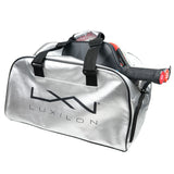 Luxilon Duffel Bag (Silver/Black) - RacquetGuys.ca