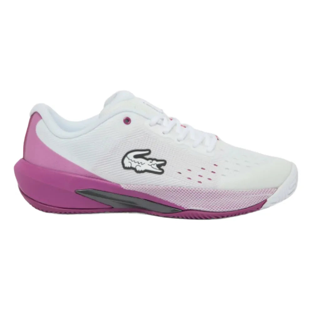 Lacoste AG-LT Evo Women's Tennis Shoe (White) - description - RacquetGuys.ca