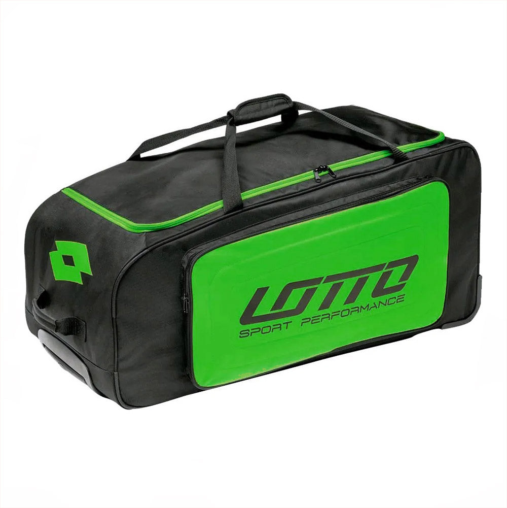 Lotto Trolley Team II Bag (Black/Mint) - RacquetGuys.ca