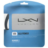 Luxilon ALU Power 16L /1.25 Tennis String (Silver) - RacquetGuys.ca