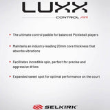 Selkirk Luxx Control Air S2 (Red) - RacquetGuys.ca