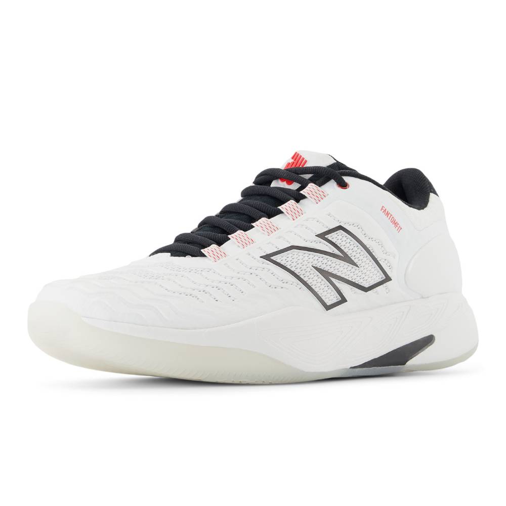 New Balance Fresh Foam X CT-Rally v2 Men's Tennis Shoe (White) - RacquetGuys.ca