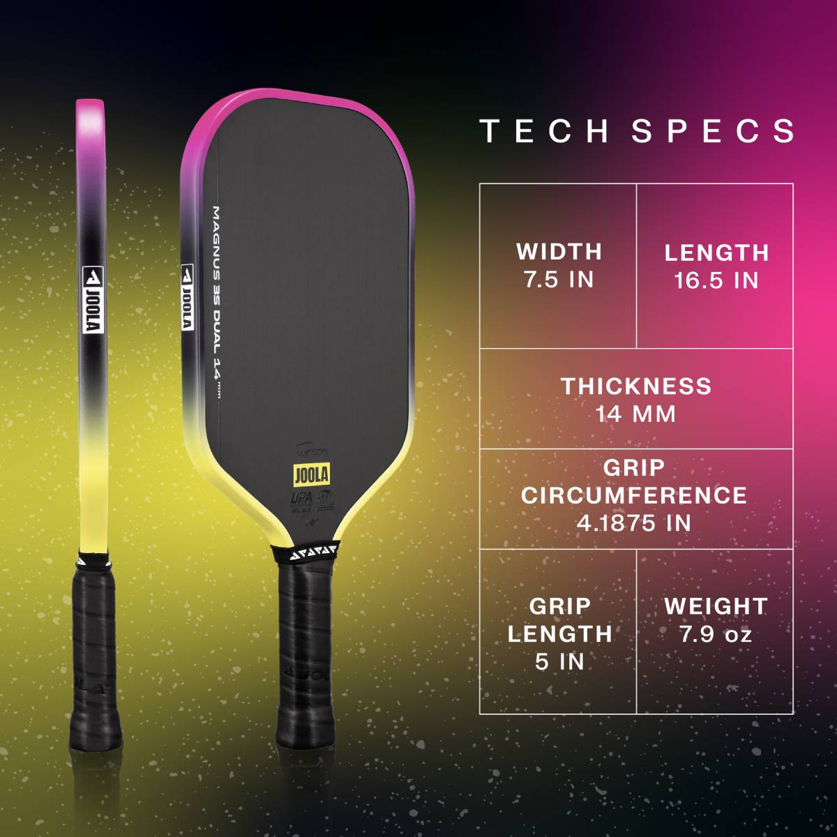 JOOLA Tyson McGuffin Magnus Pro 3S Dual - RacquetGuys.ca