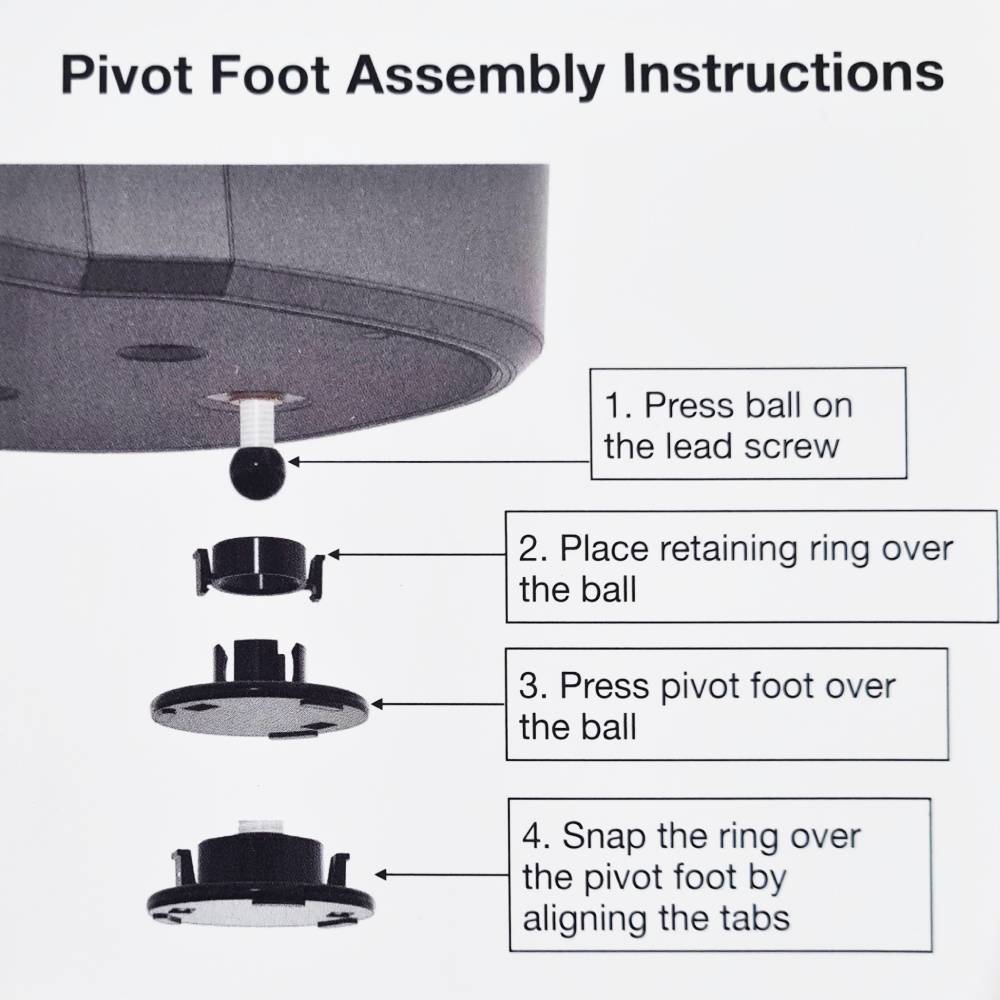 Proton Elevator Pivot Foot - RacquetGuys.ca