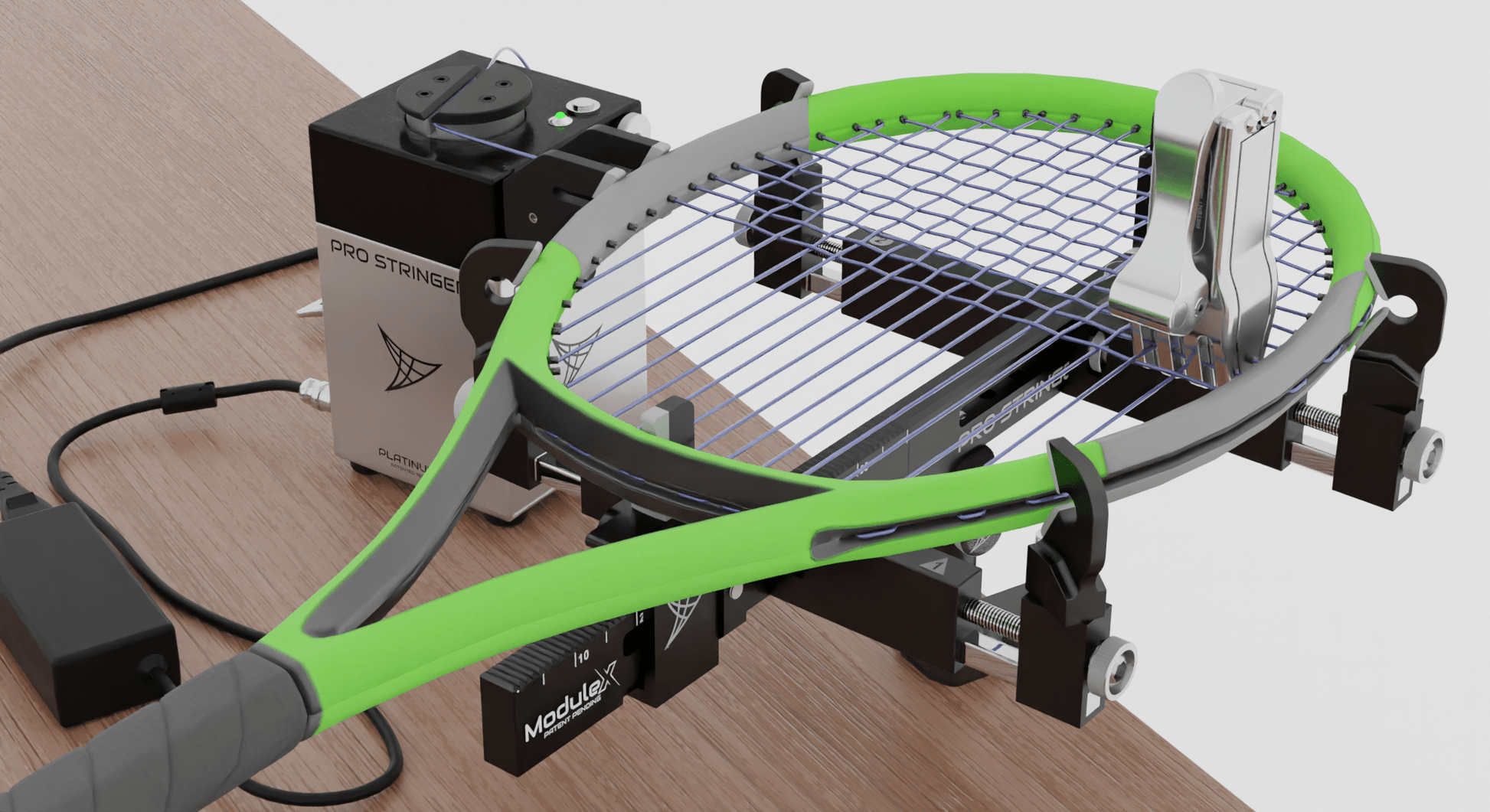 Pro Stringer Platinum 3.0 Tennis Portable Electronic Stringing Machine - RacquetGuys.ca