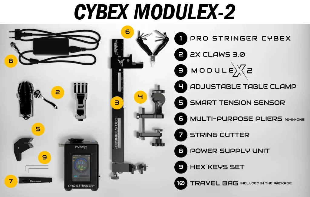 Pro Stringer CybeX Portable Electronic Stringing Machine - RacquetGuys.ca