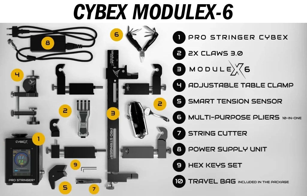 Pro Stringer CybeX Portable Electronic Stringing Machine - RacquetGuys.ca