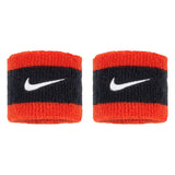 Nike Swoosh Wristbands 2 Pack (Red/Black) - RacquetGuys.ca