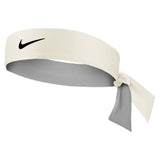 Nike Tennis Premier Tie Headband (Coconut Milk/Black)