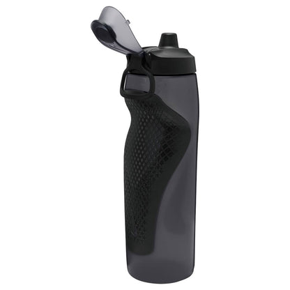 Nike Refuel Locking Lid Bottle 32 Oz (Anthracite/ Black) - RacquetGuys.ca