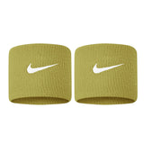 Nike Tennis Premier Wristbands 2 Pack Dark (Dark Citron/White) - RacquetGuys.ca