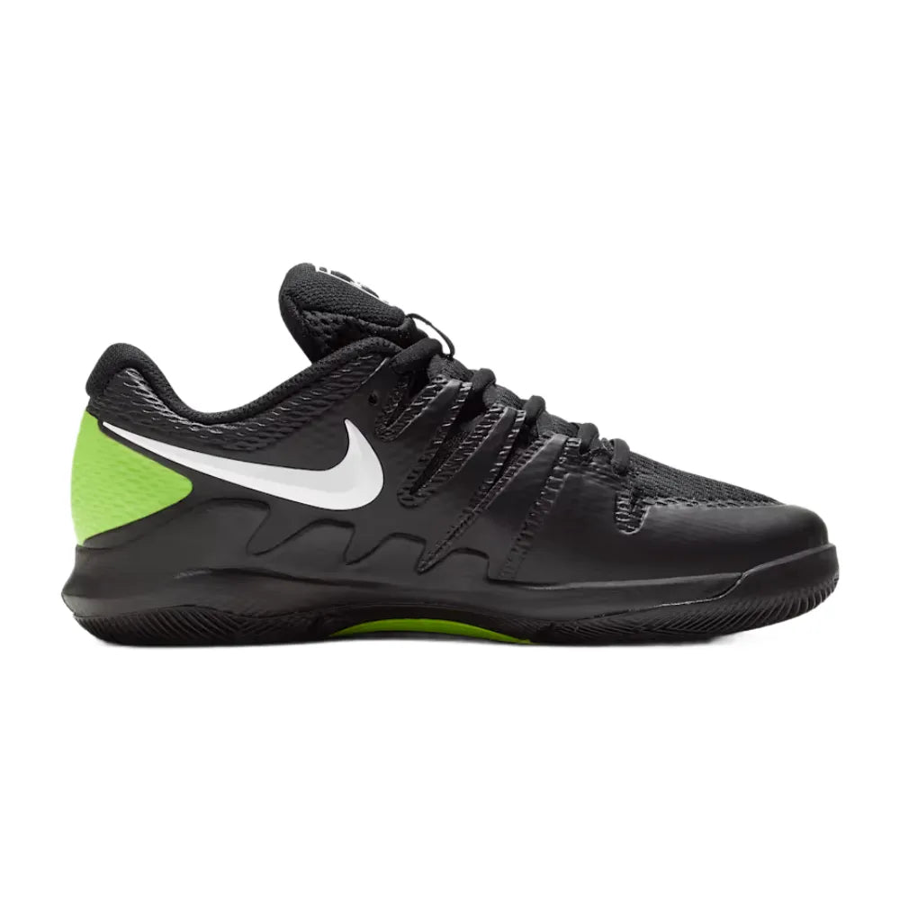 Nike Vapor X Junior Tennis Shoe (Black/White) - RacquetGuys.ca
