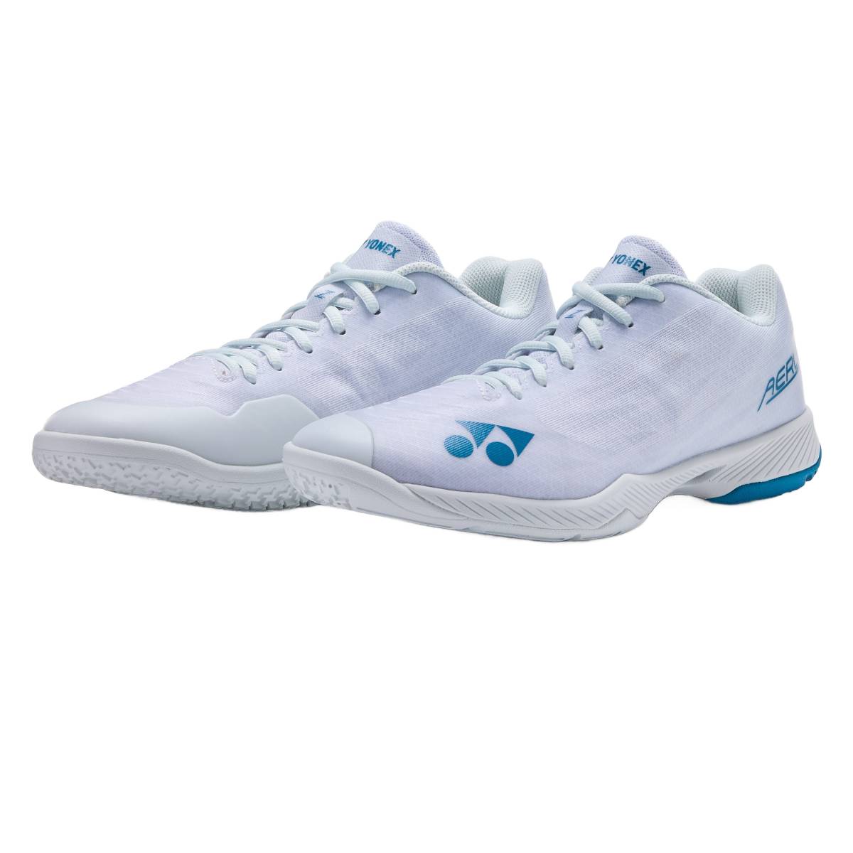 Yonex Power Cushion Aerus Z2 Men's Indoor Court Shoe (White/Blue) - RacquetGuys.ca