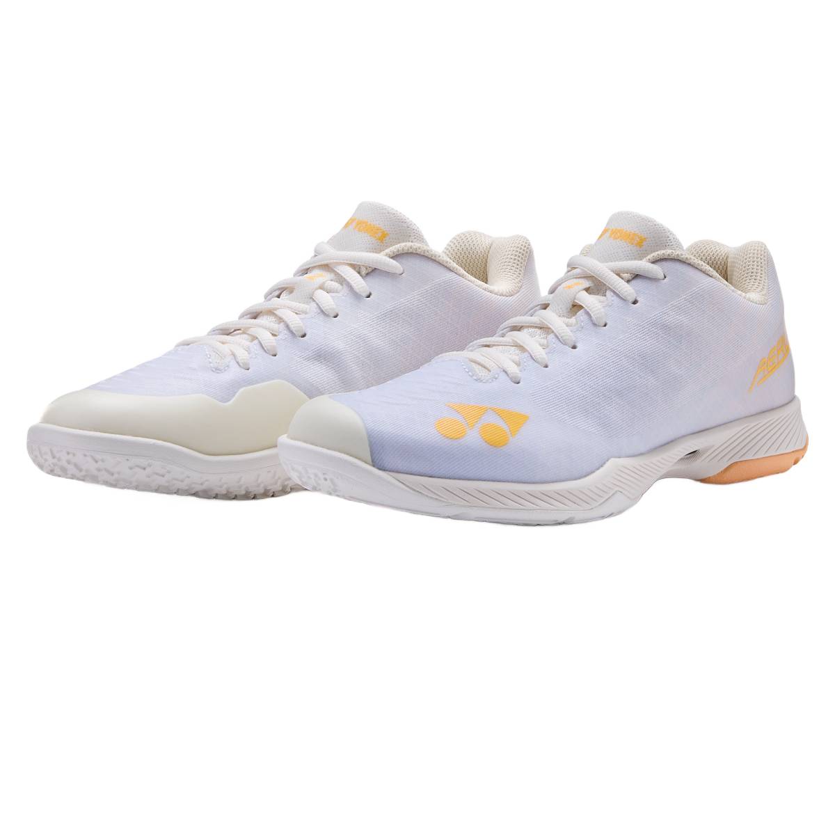 Yonex Power Cushion Aerus Z2 Women's Indoor Court Shoe (White/Orange) - RacquetGuys.ca