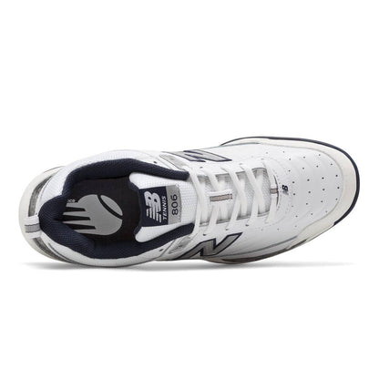 New Balance 806 Men's Tennis Shoe (White) - RacquetGuys.ca