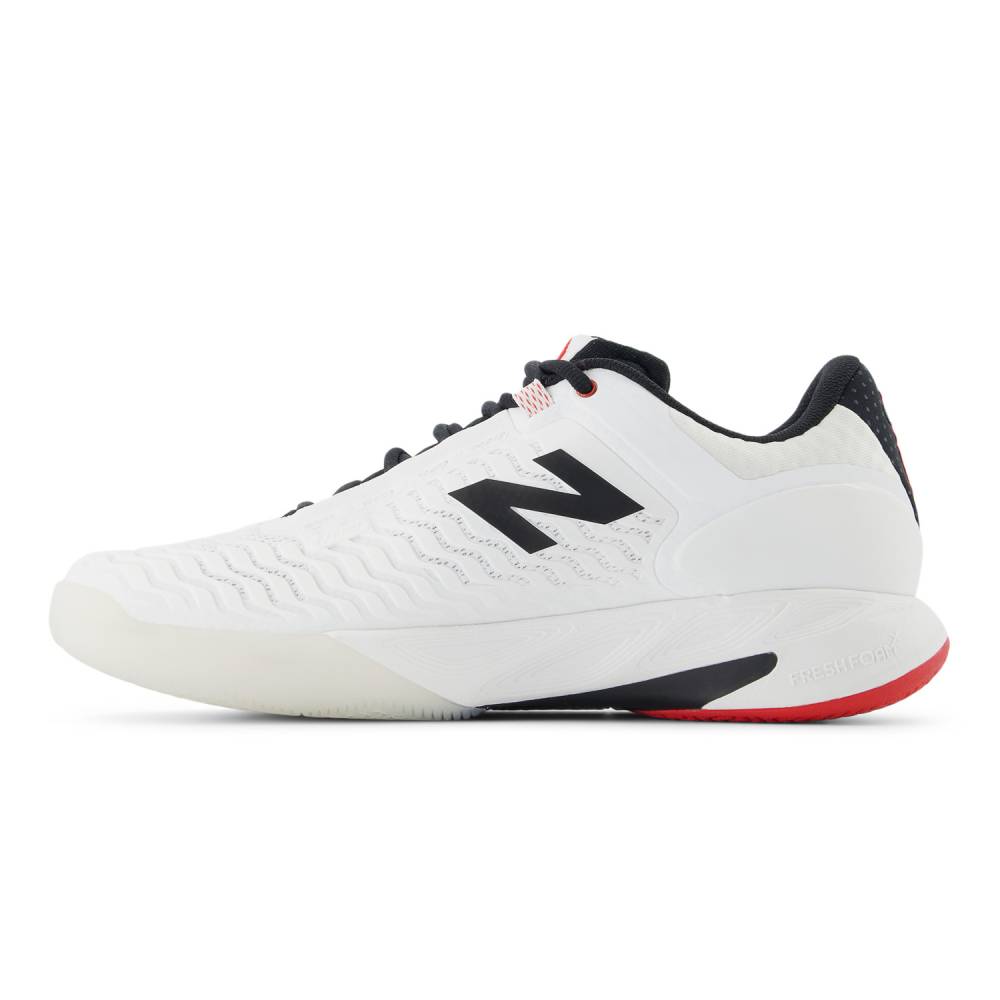 New Balance Fresh Foam X CT-Rally Wide Men's Tennis Shoe (White) - RacquetGuys.ca