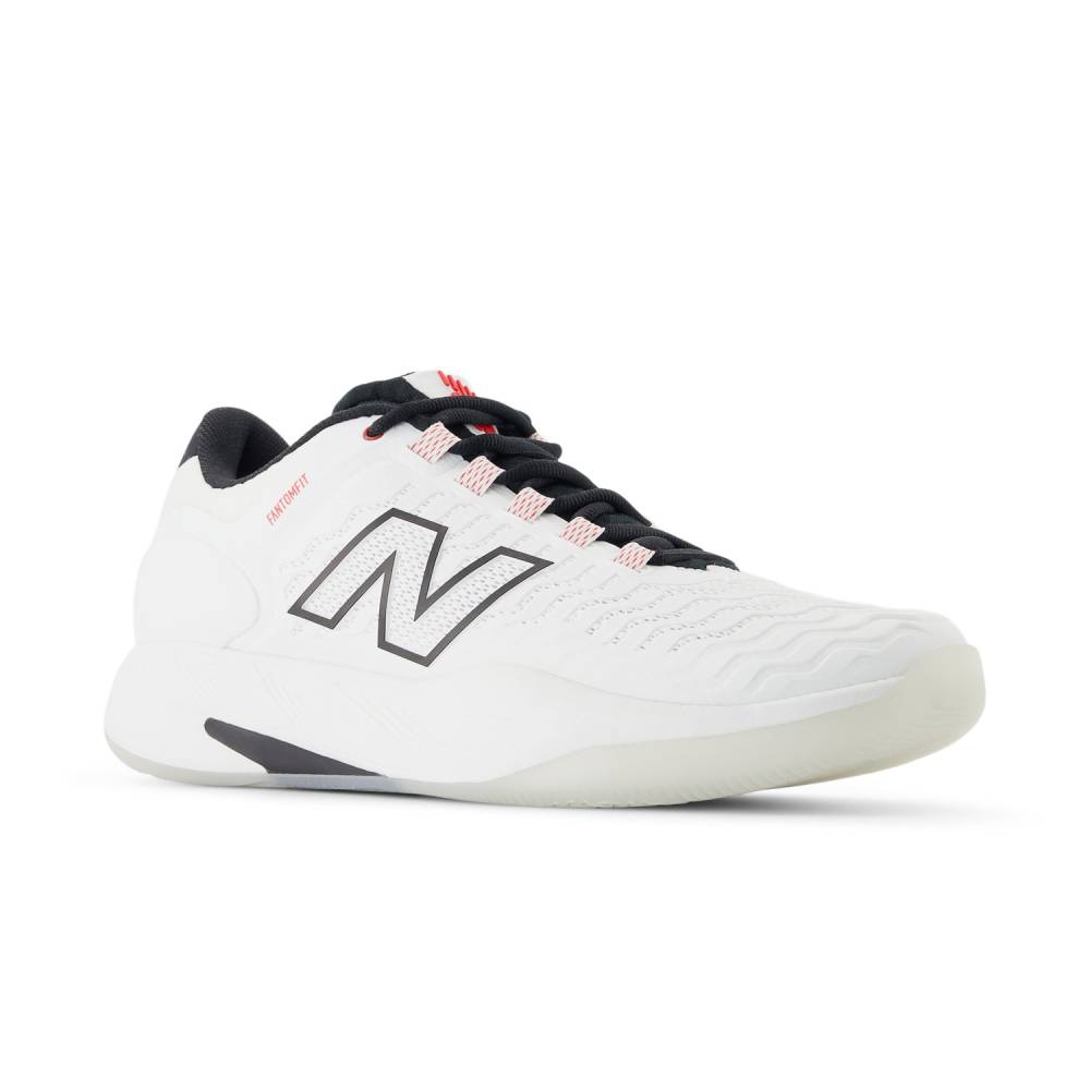 New Balance Fresh Foam X CT-Rally Wide Men's Tennis Shoe (White) - RacquetGuys.ca