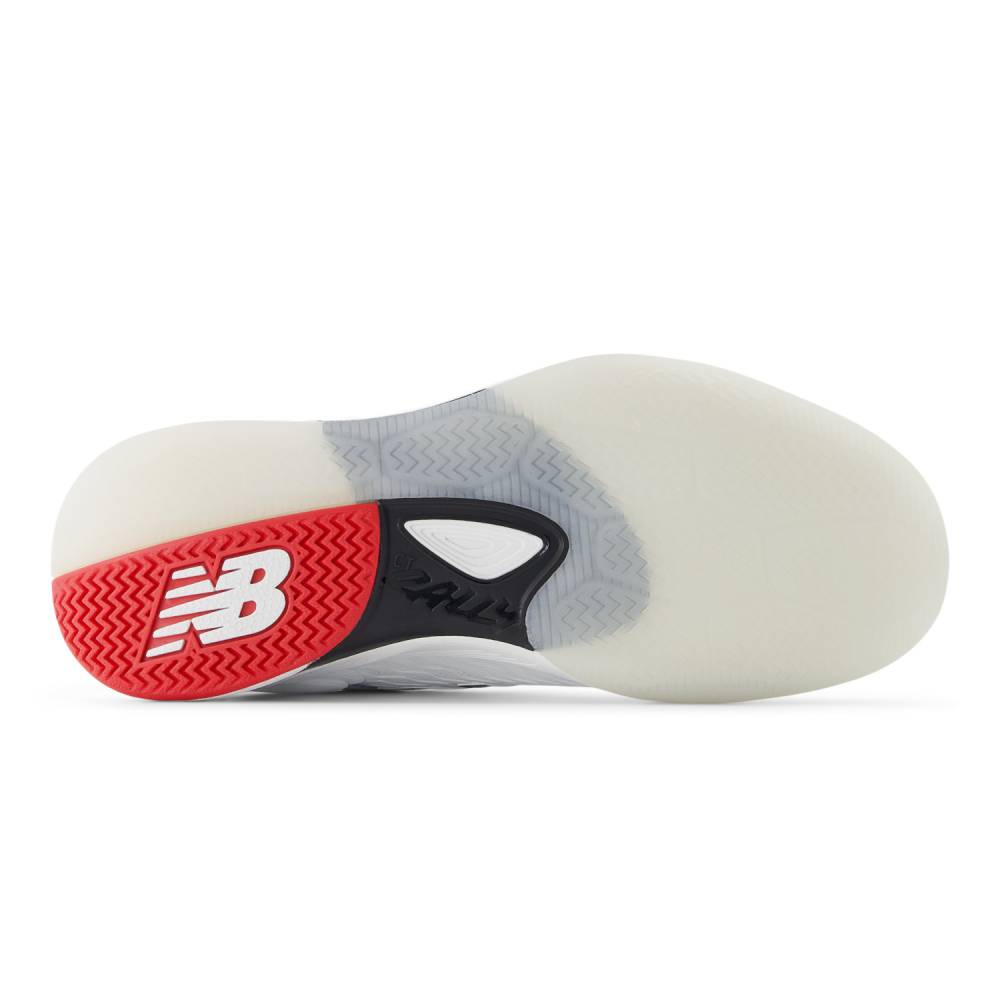 New Balance Fresh Foam X CT-Rally Wide Men's Tennis Shoe (White) - RacquetGuys.ca