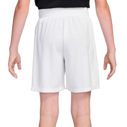 Nike Boy's Dri-FIT Multi Short (White/Black) - RacquetGuys.ca