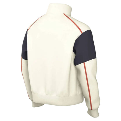 Nike Men's Heritage Jacket (Sail/Turf Orange) - RacquetGuys.ca