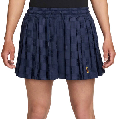 Nike Women's  Dri-FIT CRT CLTN HR Short (MidNight Navy) - RacquetGuys.ca