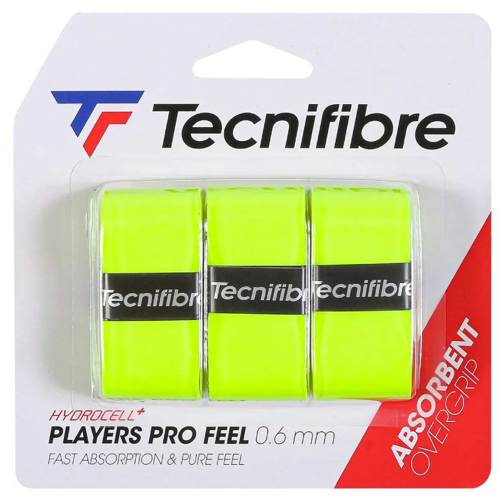 Tecnifibre Pro Feel Overgrip (Lime) - RacquetGuys.ca