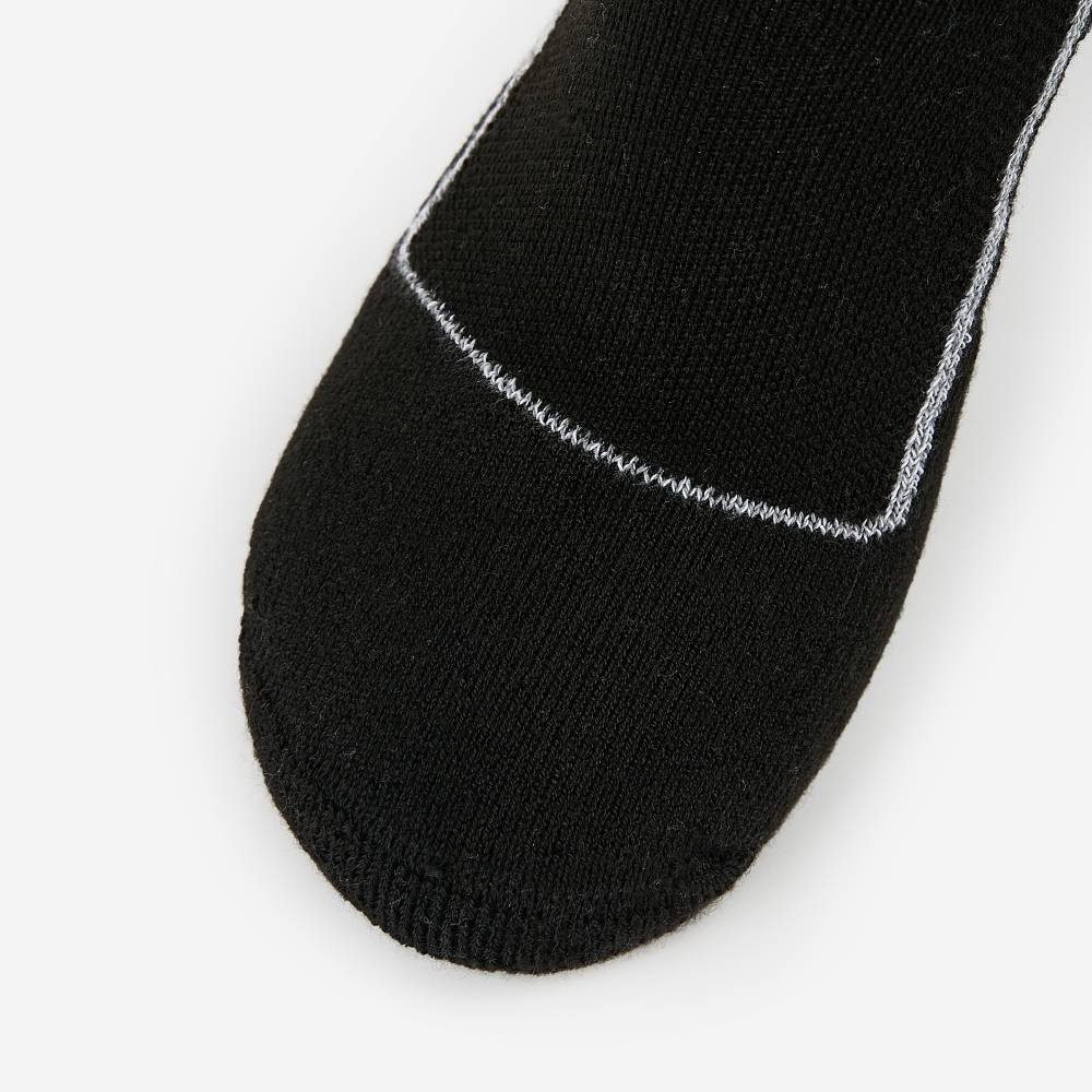 Thorlo Unisex Pickleball Light Cushion Ankle (Black) - RacquetGuys.ca