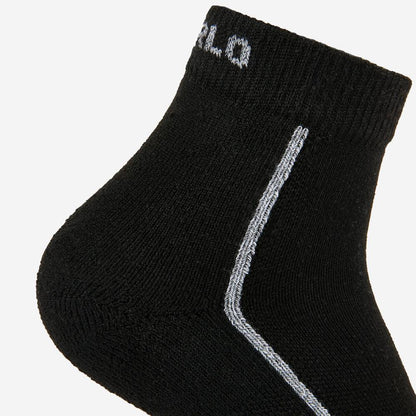 Thorlo Unisex Pickleball Light Cushion Ankle (Black) - RacquetGuys.ca