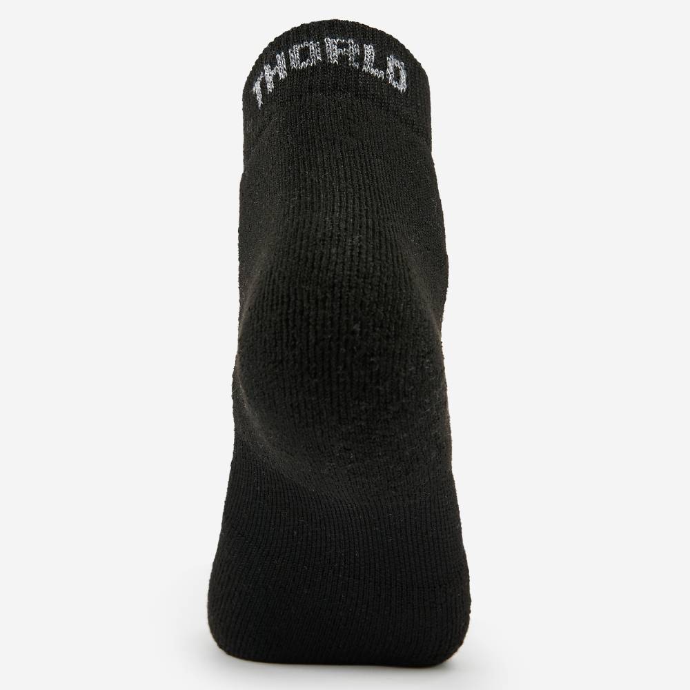 Thorlo Unisex Pickleball Light Cushion Ankle (Black) - RacquetGuys.ca