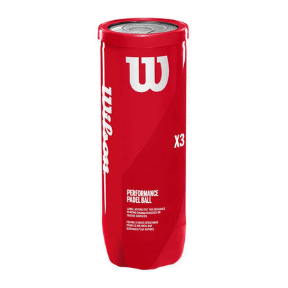 Wilson Padel X3 Balls (3 Ball Can) - RacquetGuys.ca