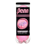 Penn Championship Pink Tennis Balls
