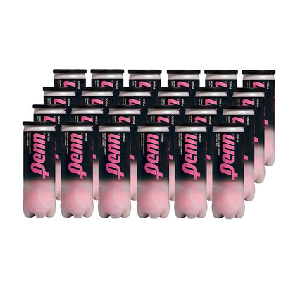Penn Pink Tennis Balls - 24 Can Case - RacquetGuys.ca
