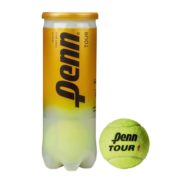 Penn Tour Extra Duty Tennis Balls - 24 Can Case - RacquetGuys.ca