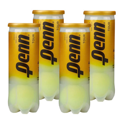 Penn Tour Regular Duty Tournament Select Tennis Balls (4 Pack) - RacquetGuys.ca