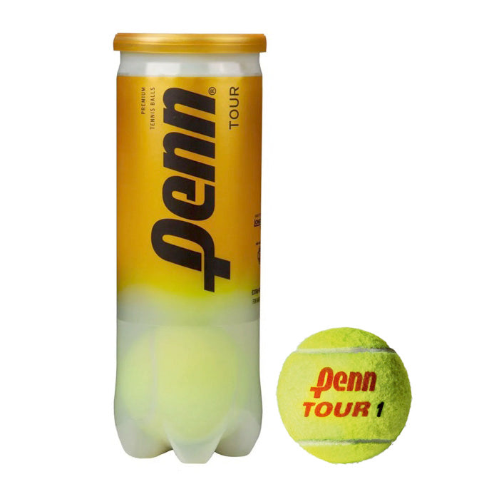 Penn Tour Regular Duty Tournament Select Tennis Balls - 24 Can Case - RacquetGuys.ca