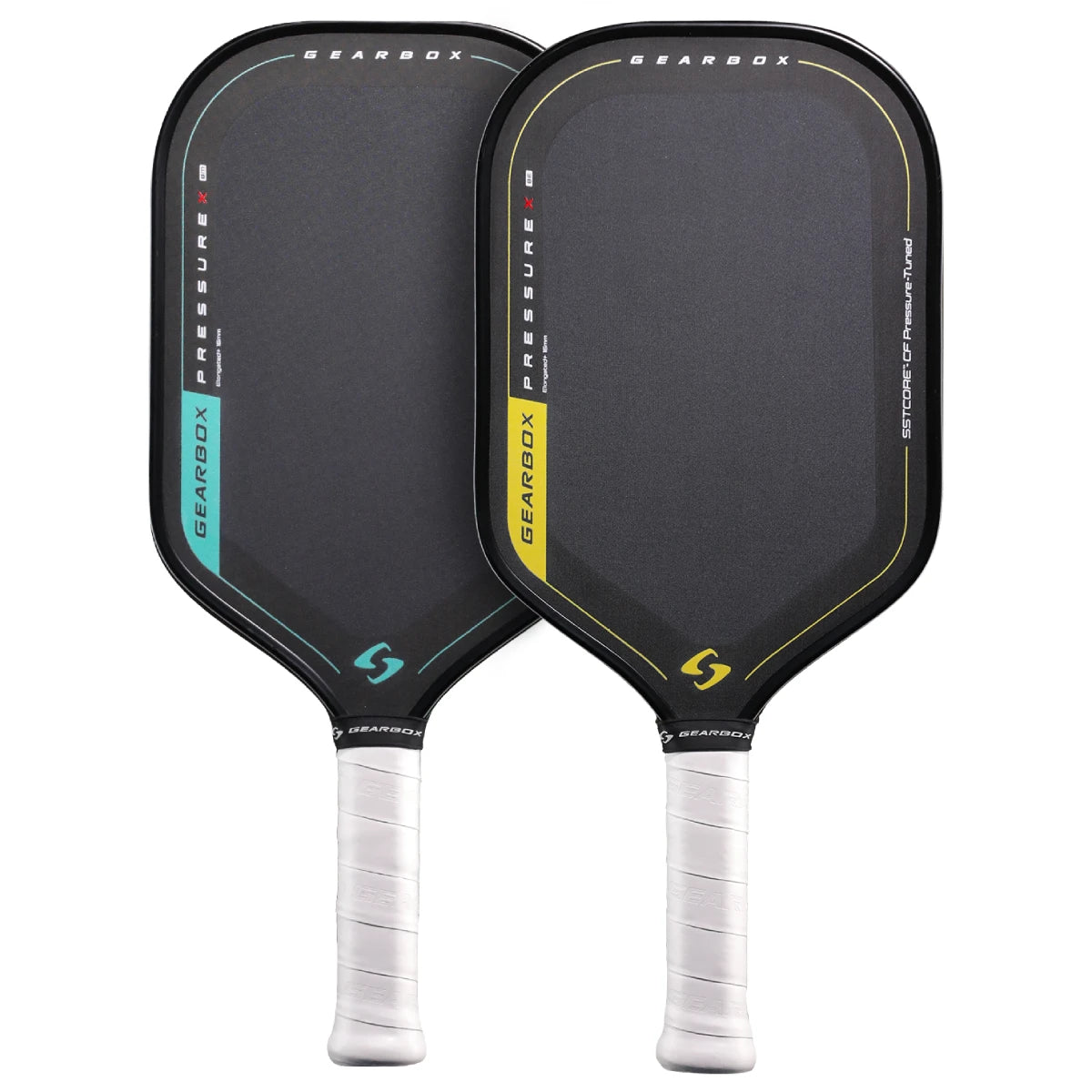 Gearbox Pressure X Set (8E + 8M) 2 Paddle Pickleball Bundle