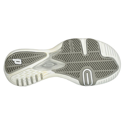 Prince T22 Women's Tennis Shoe (White/Silver) - RacquetGuys.ca