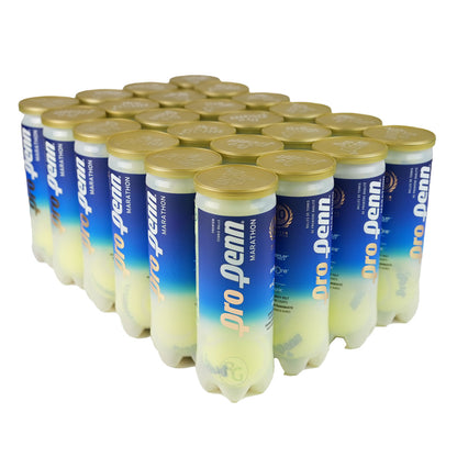 Pro Penn Marathon Extra Duty RacquetGuys Logo Tennis Balls - 24 Can Case - RacquetGuys.ca