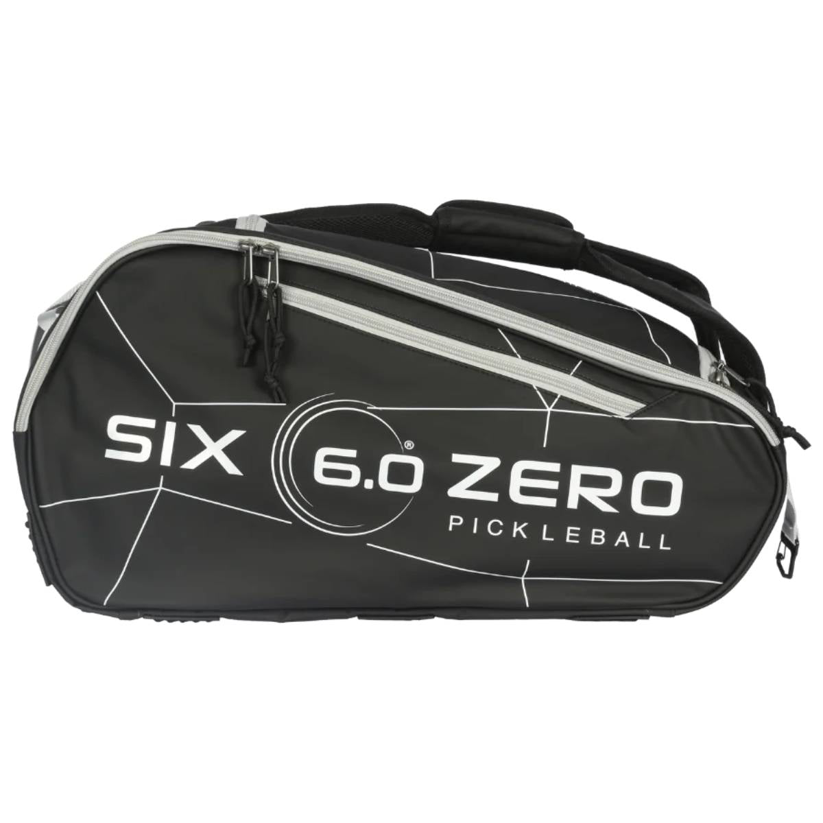 Six Zero Pro Tour Pickleball Bag 2025 - Black & Grey